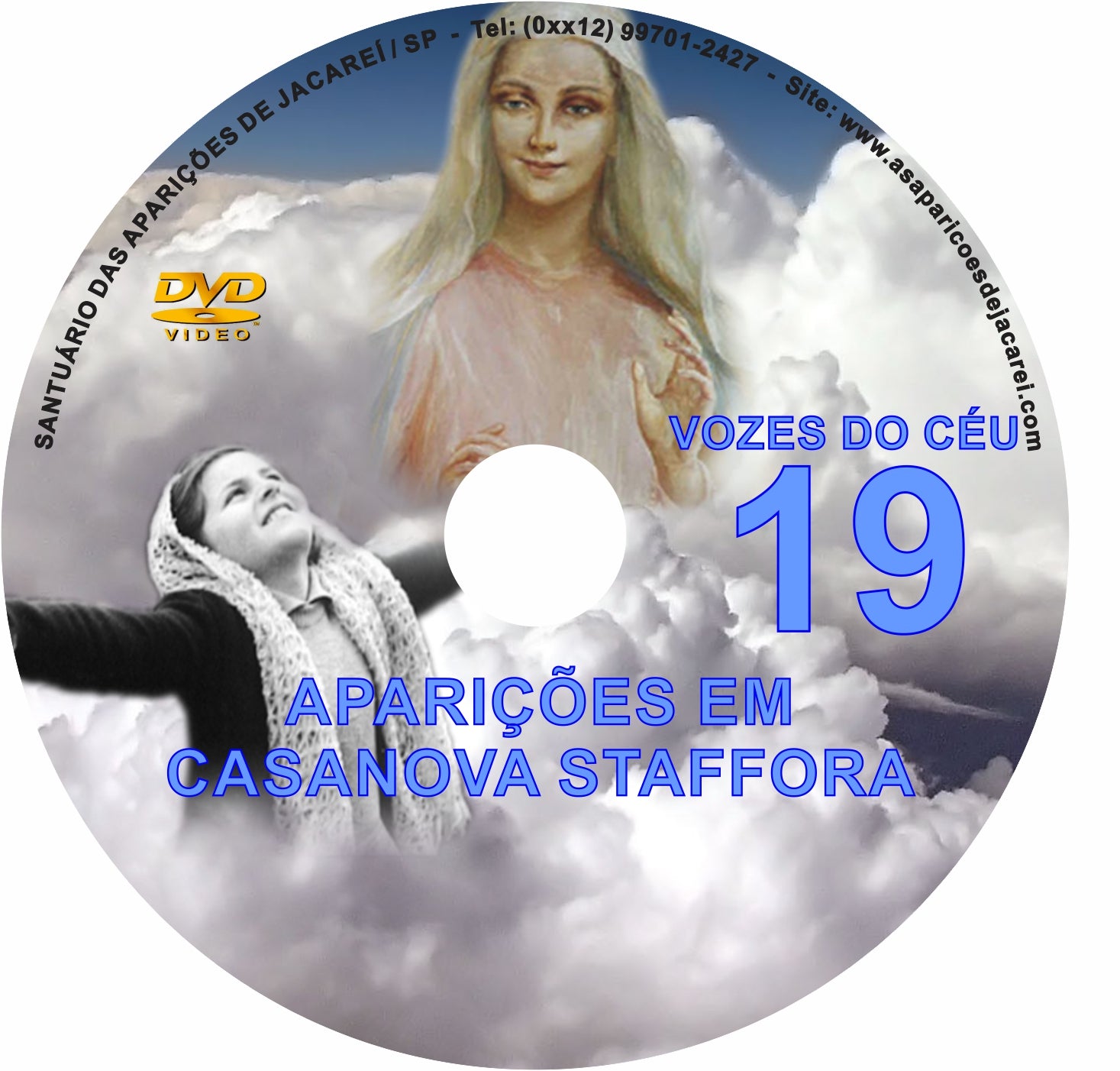 DVD Vozes do Céu 19 DVD Vozes do Céu 19
